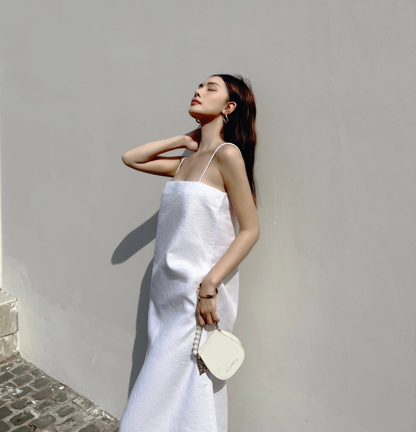 LAZ DRESS - WHITE