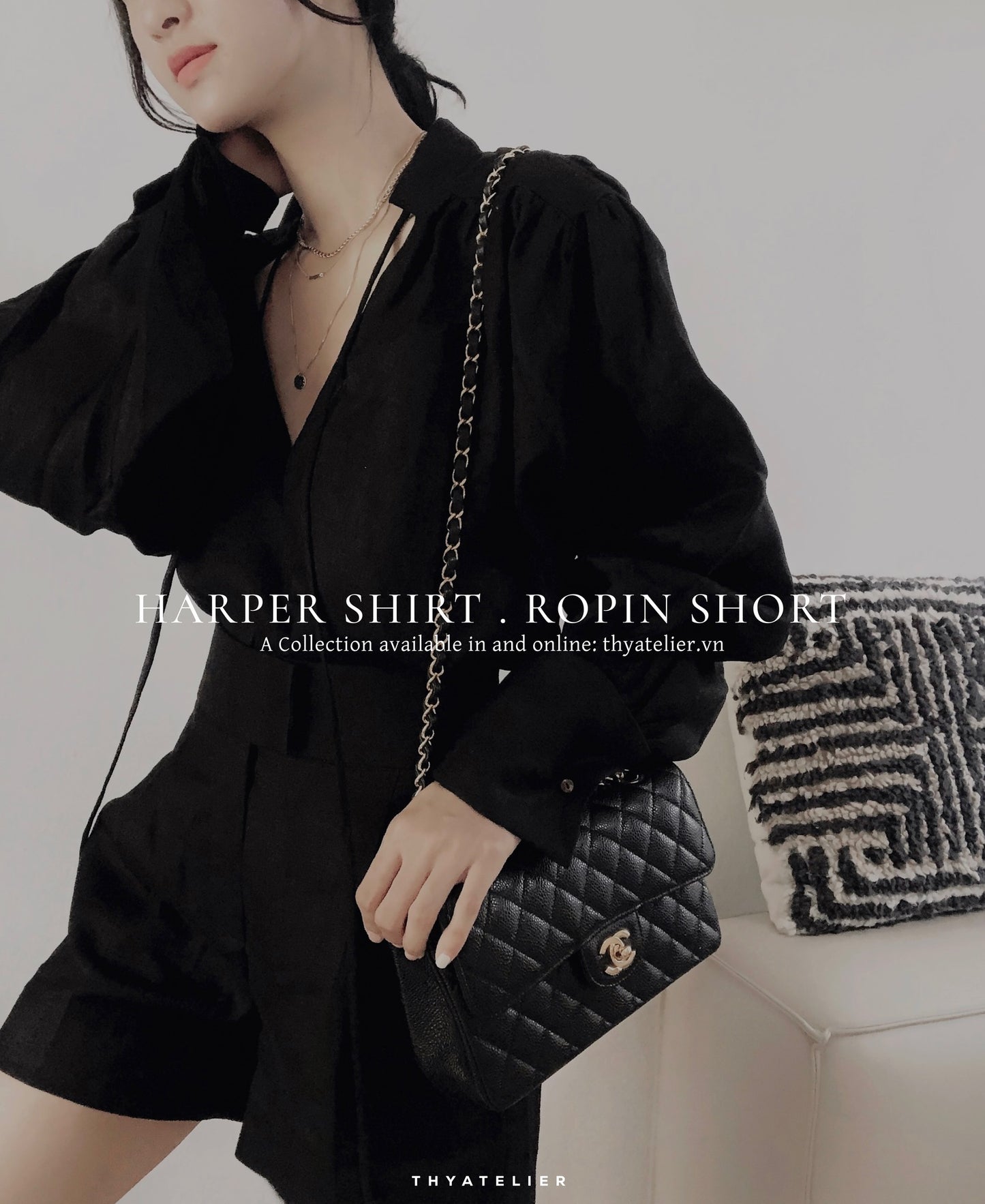 HARPER SHIRT - BLACK
