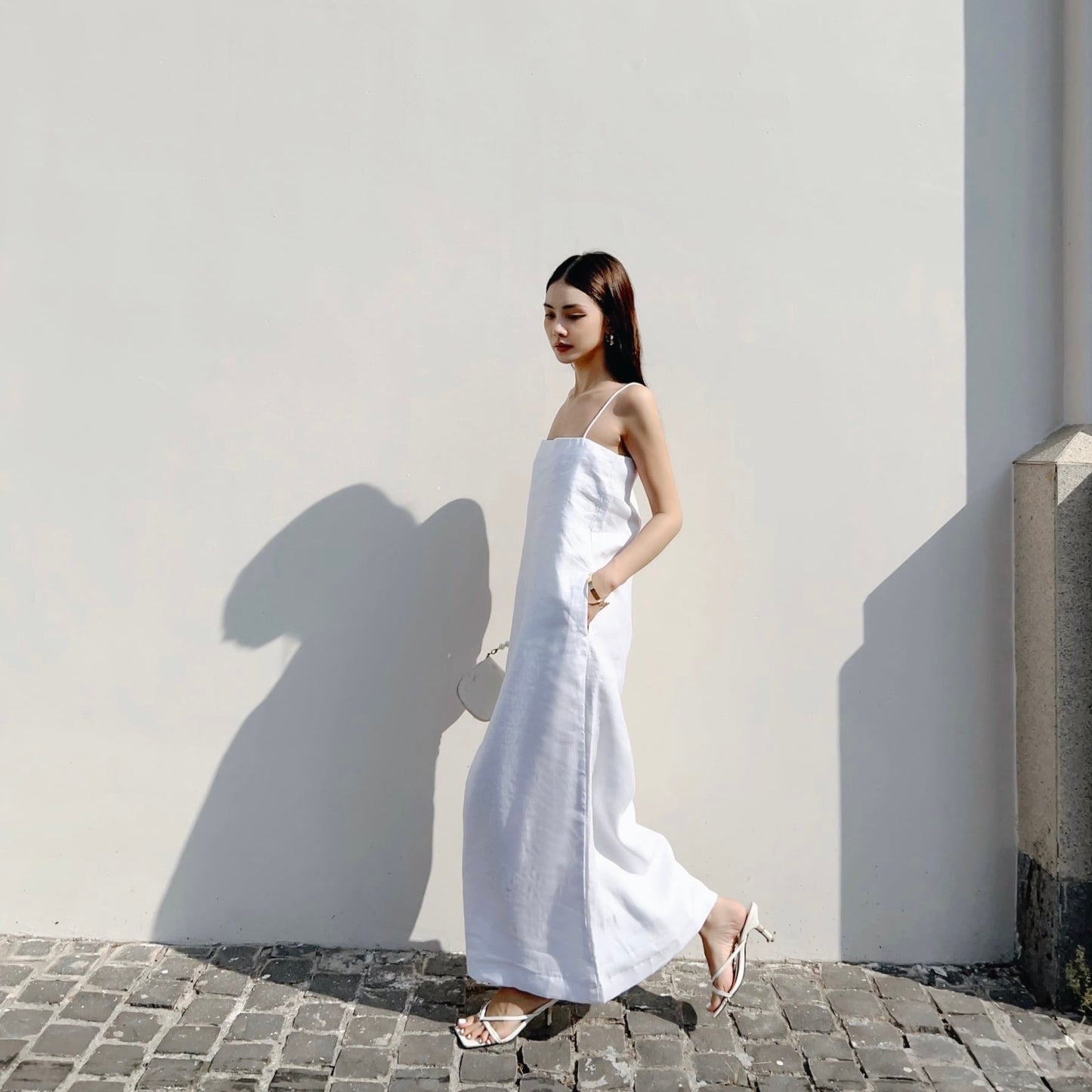 LAZ DRESS - WHITE