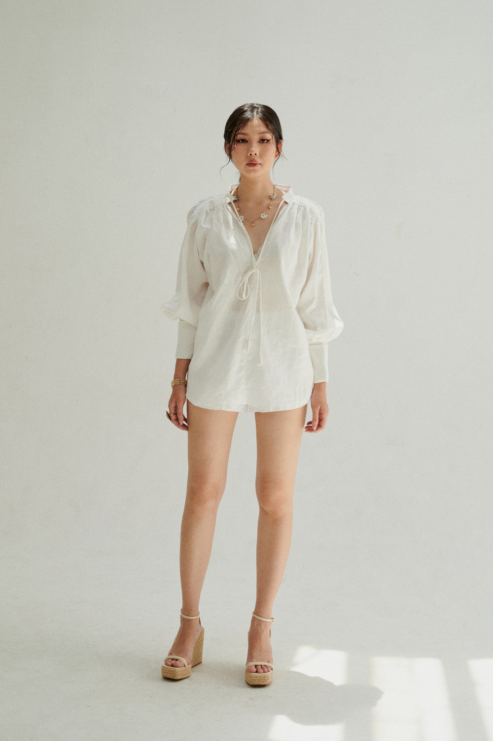 HARPER SHIRT - WHITE