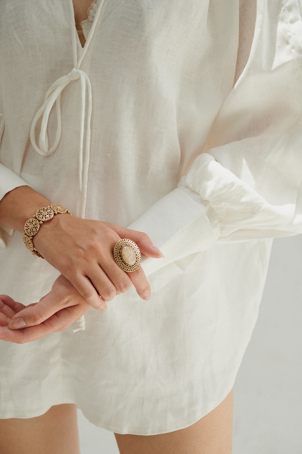 HARPER SHIRT - WHITE